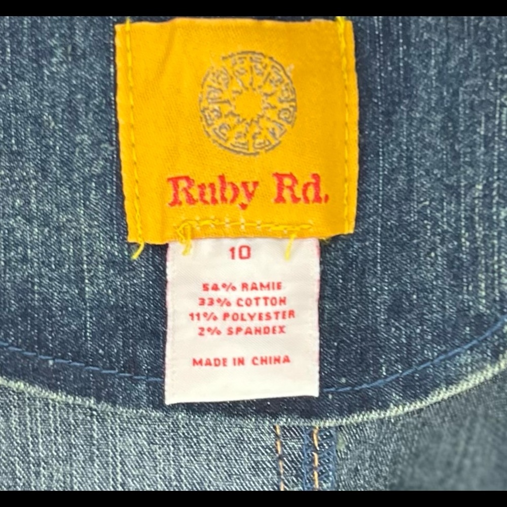 Ruby Rd. denim jacket - Picture 5 of 6